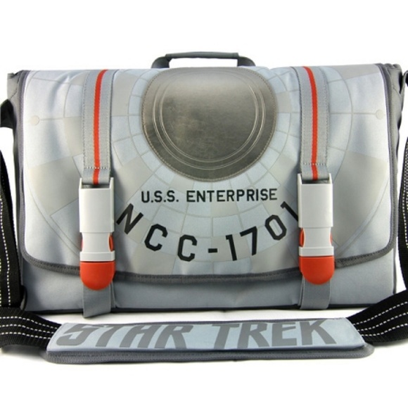 Star Trek U.S.S. Enterprise NCC-1701 Messenger Bag - Picture 5 of 5